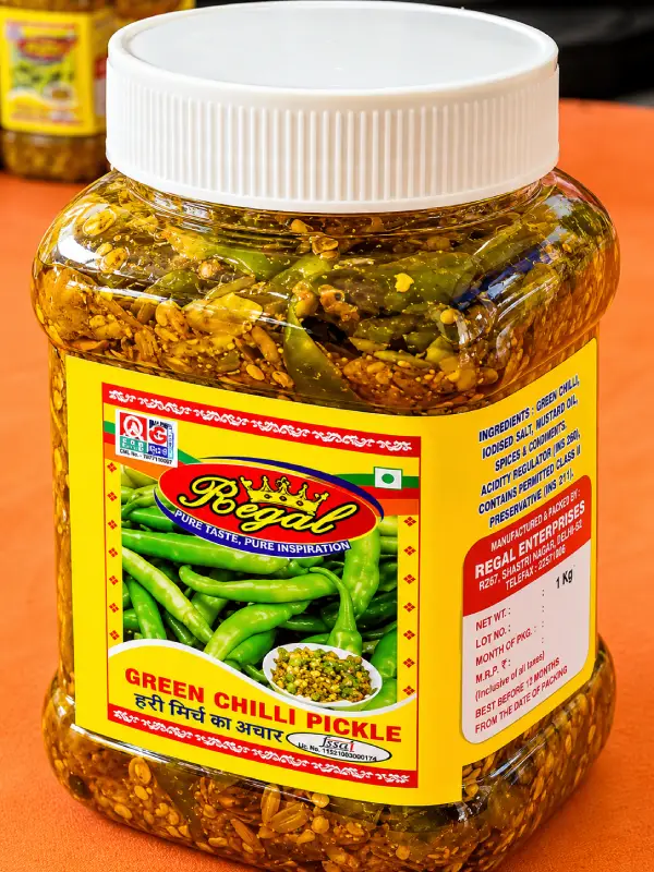 Green Chilli Pickle